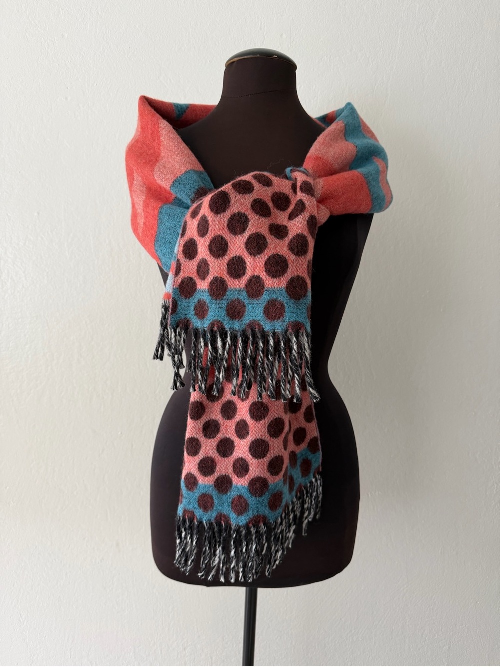 HENRIK VIBSKOV PINK PEYOTE SCARF